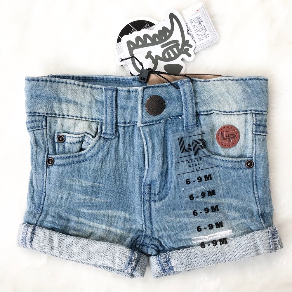Baby Jean Shorts